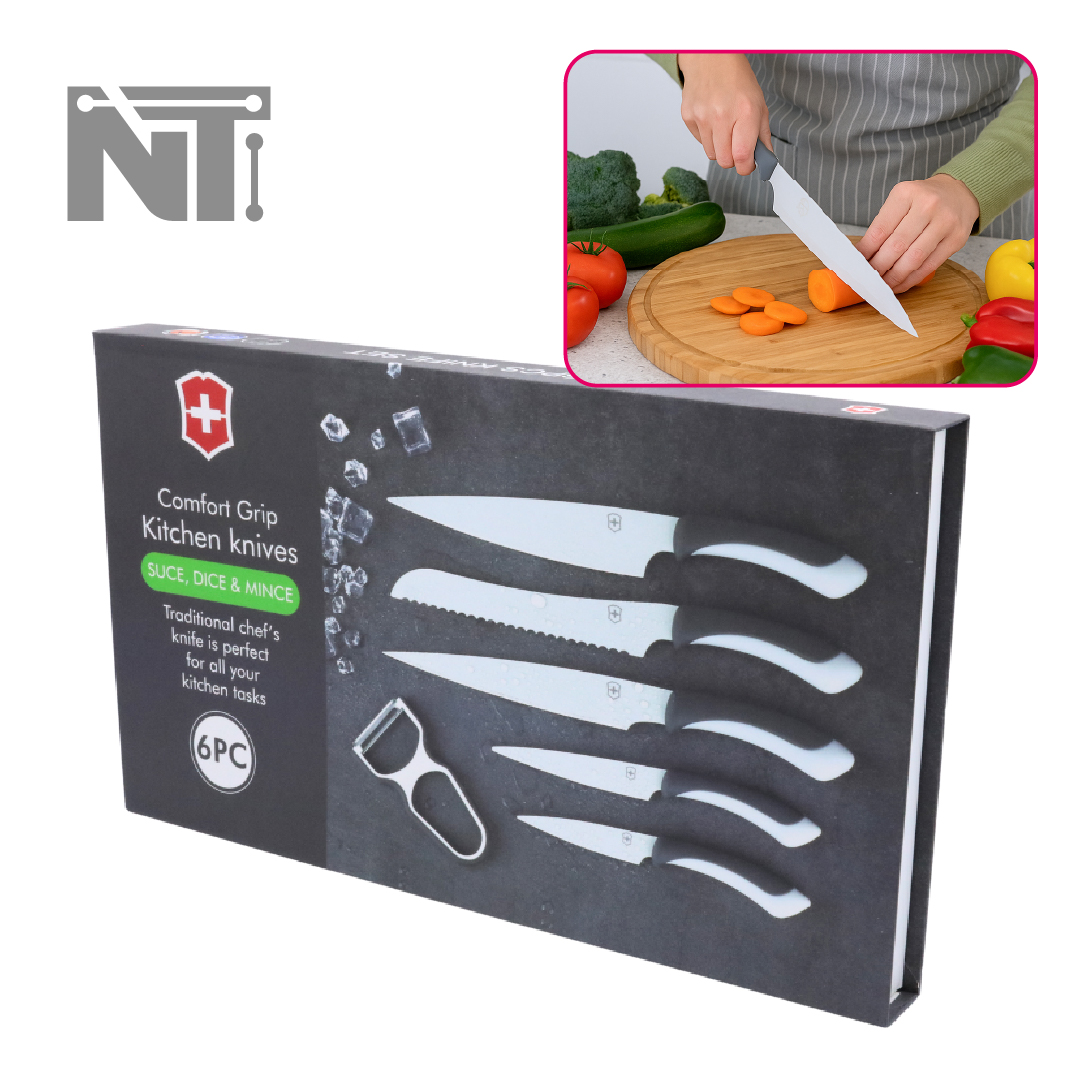 Kit de cuchillos 6 en 1